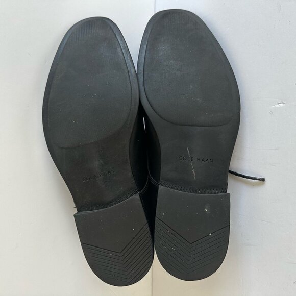Cole Haan Mens Air Adams Black Dress‎ Oxford Apron Toe Derby C09438 Size 10 M main image 5